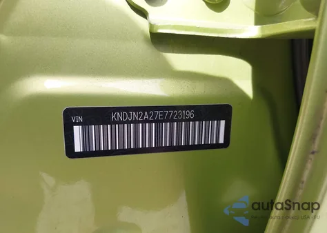 2014 Kia Soul из США, поврежденный, VIN KNDJN2A27E7723196